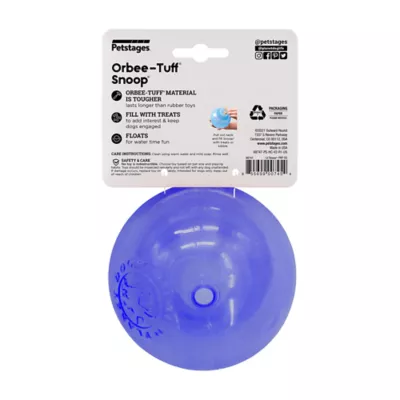 Product Planet Dog Orbee-Tuff Lil' Snoop Treat Dispensing Tough Dog Chew Toy