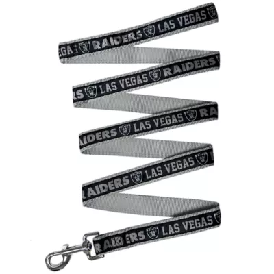 Product Pets First Las Vegas Raiders Satin Pet Leash
