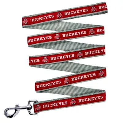 Product Pets First Ohio State Buckeyes Satin Pet Leash