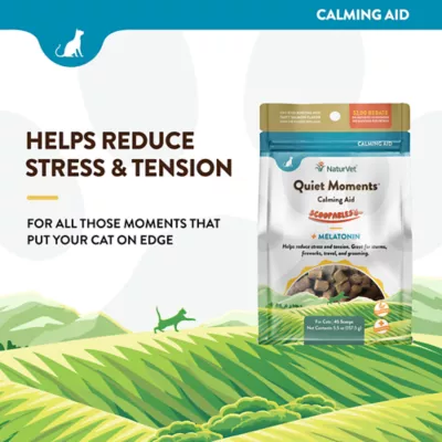 Product NaturVet Scoopables Quiet Moments Calming Aid Chews for Cats