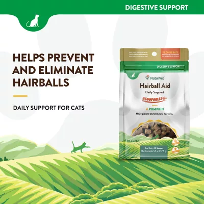 Product NaturVet Scoopables Hairball Aid Chews for Cats