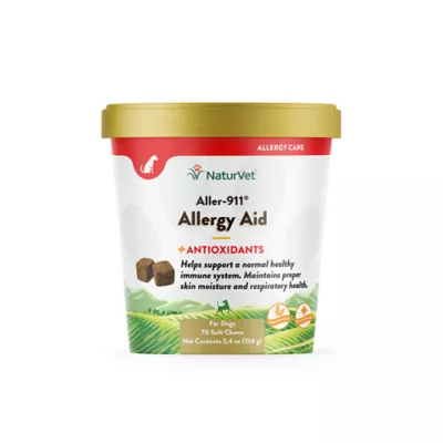 Product NaturVet Aller-911 Allergy Aid Soft Chews for Dogs