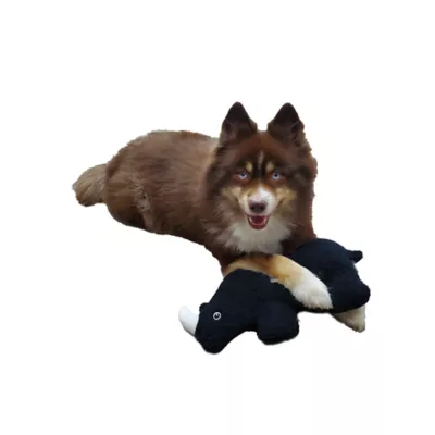 Product Barker's Bowtique Wildlife Gertie Black Rhino Dog Toy