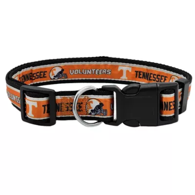 Product Pets First Tennessee Volunteers Satin Dog Collar