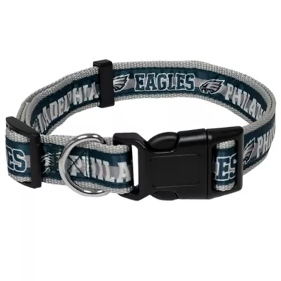 Product Pets First Philadelphia Eagles Satin Dog Collar