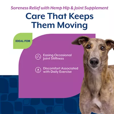 Product NaturVet Hemp Aches and Discomfort Soft Chews for Dogs