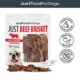 Product JustFoodForDogs Just Beef Brisket Single Ingredient Beef Brisket All Life Stages Dog Treats