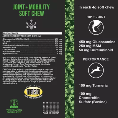 Product Operation Good Boy Hip & Joint Health Supplement for Dogs