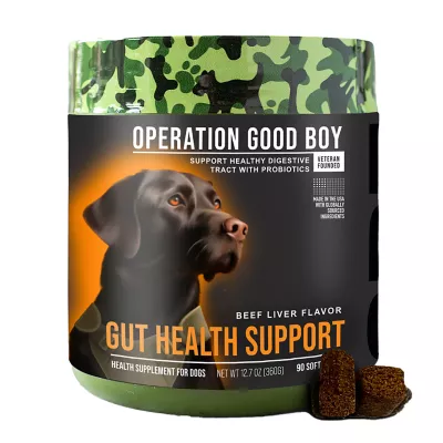 Product Operation Good Boy Digestion Supplement Probiotic Soft Chews for Dogs