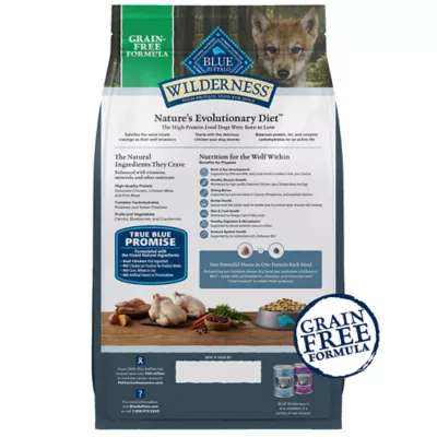 Product Blue Buffalo Wilderness Nature's Evolutionary Diet Puppy Dry Dog Food - Grain Free, Chicken