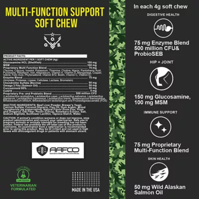 Product Operation Good Boy Multi-Function Support Supplement for Dogs