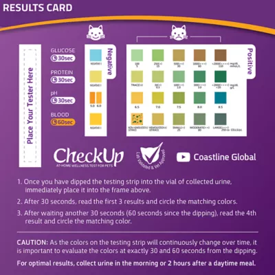 Product CheckUp Pro Hydrophobic Sand Urine Collection Home Test Kit for Cats
