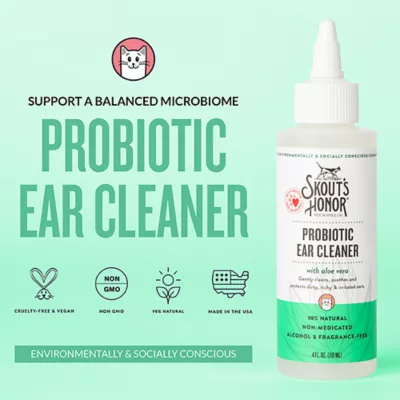 Product Skout's Honor® Cat Probiotic Ear Cleaner