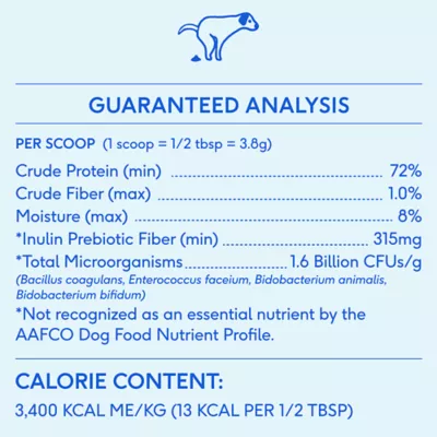 Product Native Pet Probiotic Powder Digestive Supplement for Dogs