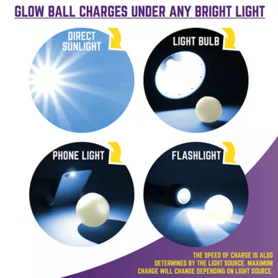 Product Chew King Glowing Fetch Balls 8 CT