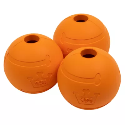 Product Chew King Bacon Flavor Rubber Balls MD 3 PK