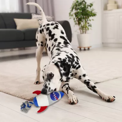 Product Pets First NASA Rocket Rope Dog Toy