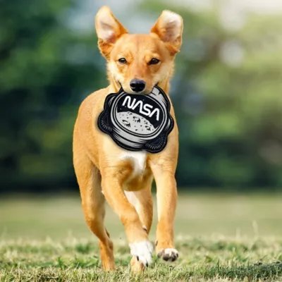 Product Pets First NASA Squeaky Helmet Tough Dog Toy