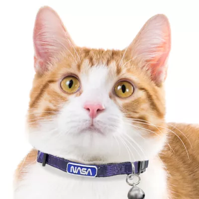 Product Pets First NASA Satin Cat Collar
