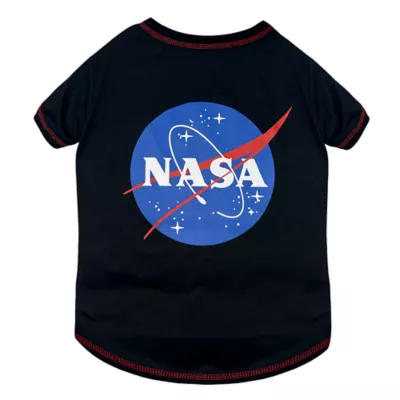 Product Pets First NASA Logo Dog Tee Shirt