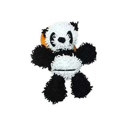 Product MIGHTY JR Microfiber Ball Panda Dog Toy