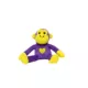 Product MIGHTY JR Safari Monkey Purple Dog Toy
