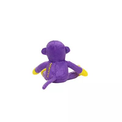 Product MIGHTY JR Safari Monkey Purple Dog Toy