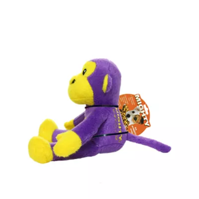 Product MIGHTY JR Safari Monkey Purple Dog Toy