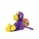 Product MIGHTY JR Safari Monkey Purple Dog Toy