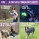 Product Chew King Ball Launcher Combo Dog Toy