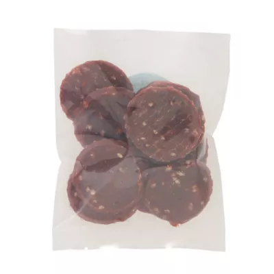 Product Wiggles & Wags Meat Slices with Chicken Flavor Dog Treat 2 oz