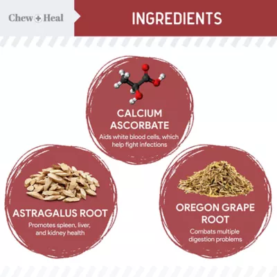 Product Chew + Heal Cranberry Support Urinary Tract Supplement for Dogs