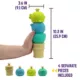 Product Chew King Ice Cream Fetch and Tug Dog Toy