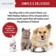 Product Chew + Heal Wild Alaskan Beef-Flavored Salmon Oil Skin & Coat Supplement for Dogs & Cats