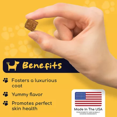 Product Healthy Pup Soft Chews Skin & Coat Supplement for Dogs