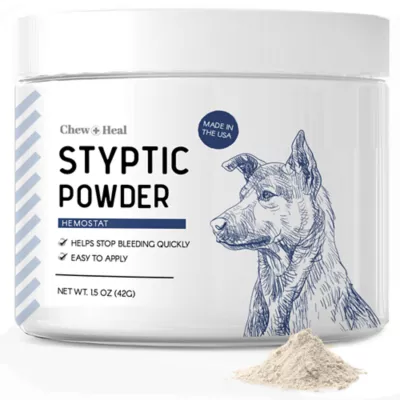 Product Chew + Heal Styptic Powder First Aid Essential for Dogs