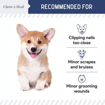 Product Chew + Heal Styptic Powder First Aid Essential for Dogs