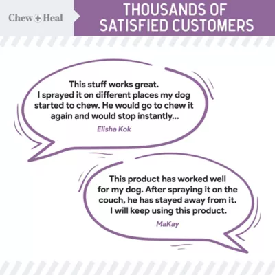 Product Chew + Heal No Chew Liquid Repellent Spray for Dogs