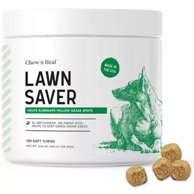 Product Chew + Heal Lawn Saver Green Grass Supplement Soft Chews for Dogs
