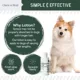 Product Chew + Heal Hydrocortisone Skin Lotion Anti-Itch First Aid Essential for Dogs