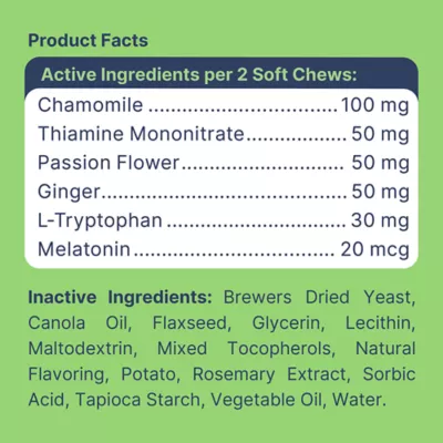 Product Healthy Pup Anxiety Calming Aid Soft Chews for Dogs