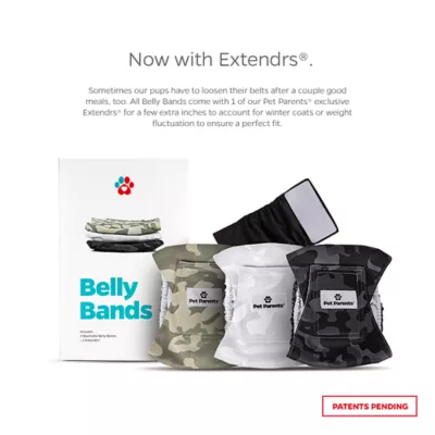 Product Pet Parents®, Belly Band, Camo Medium