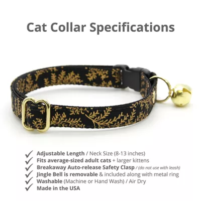 Product Made By Cleo® Black Forest Cat Collar