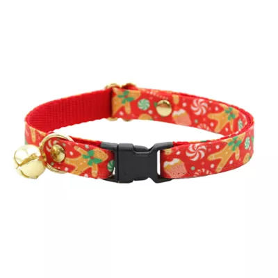 Product Made By Cleo® Christmas Treats Red Cat Collar