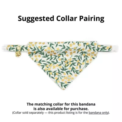 Product Made By Cleo® Golden Vine Cat Bandana