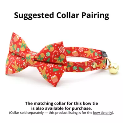 Product Made By Cleo® Christmas Treats Red Cat Bow Tie