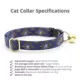 Product Made By Cleo® Santorini Cat Collar