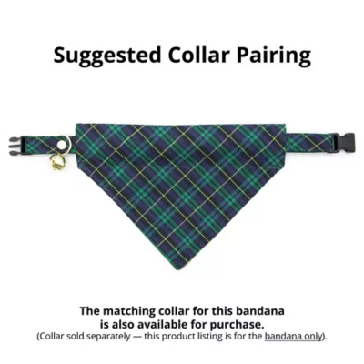 Product Made By Cleo® Hunter Plaid Cat Bandana