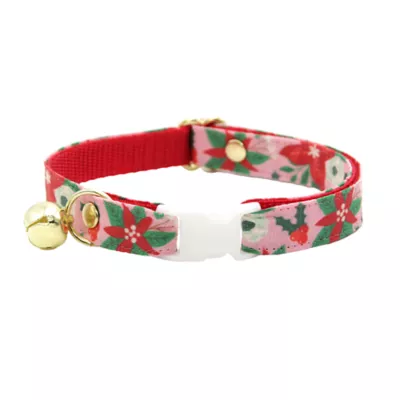 Product Made By Cleo® Winter Bloom Pink Cat Collar