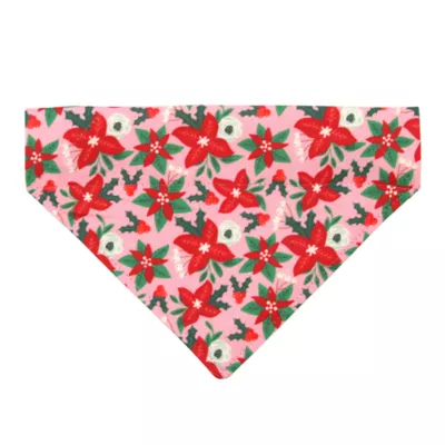 Product Made By Cleo® Winter Blooms Pink Cat Bandana